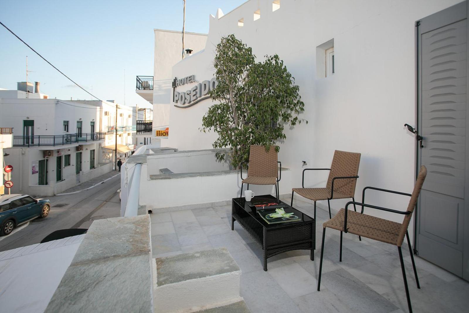 Naxos Hotel Poseidon Naxos City Habitación foto